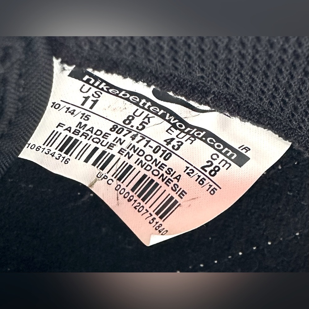 Nike Cortez unisex black and white classic style tennis shoes sneakers retro - Picture 10 of 10